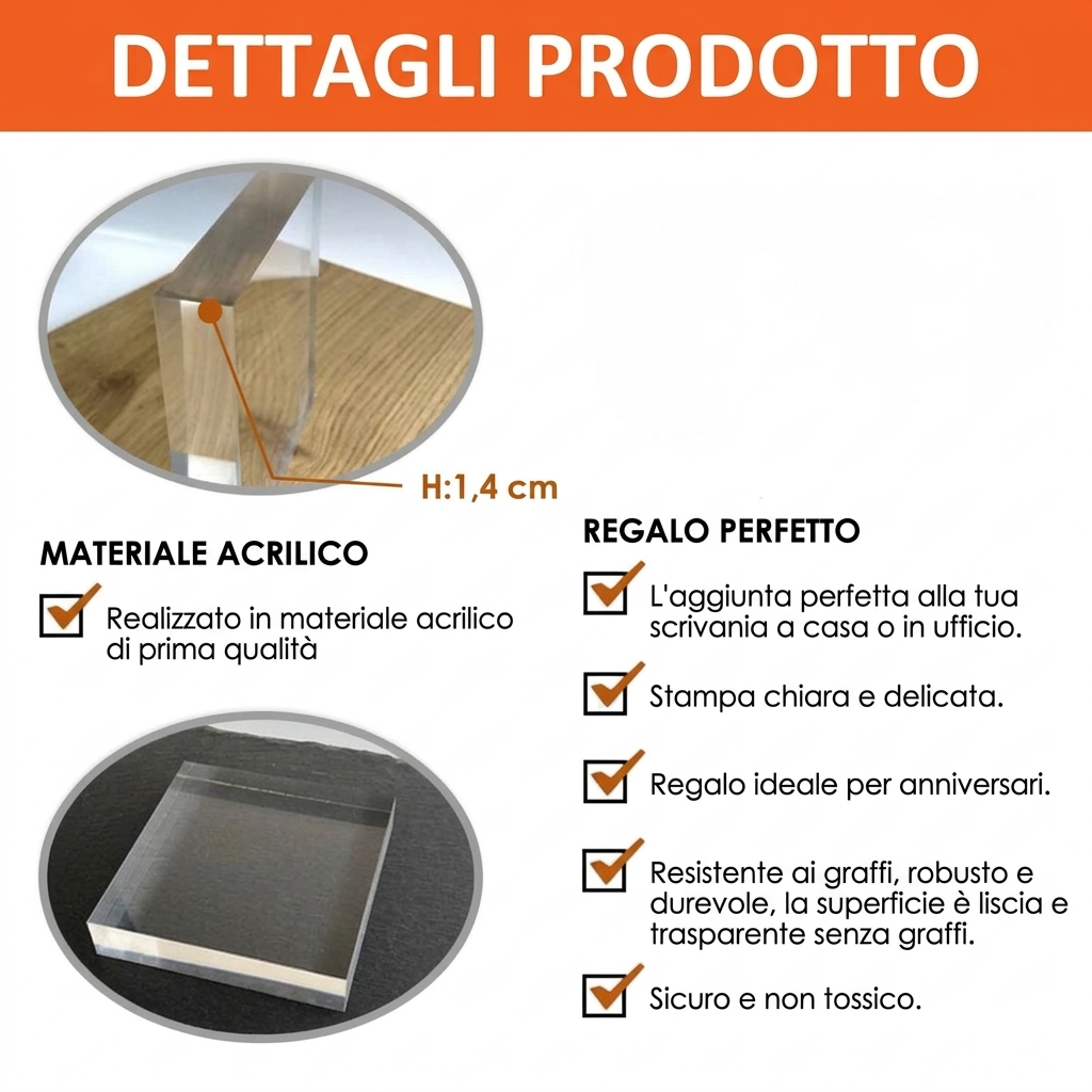 EternalLove – Placca Personalizzabile Doppio Cuore