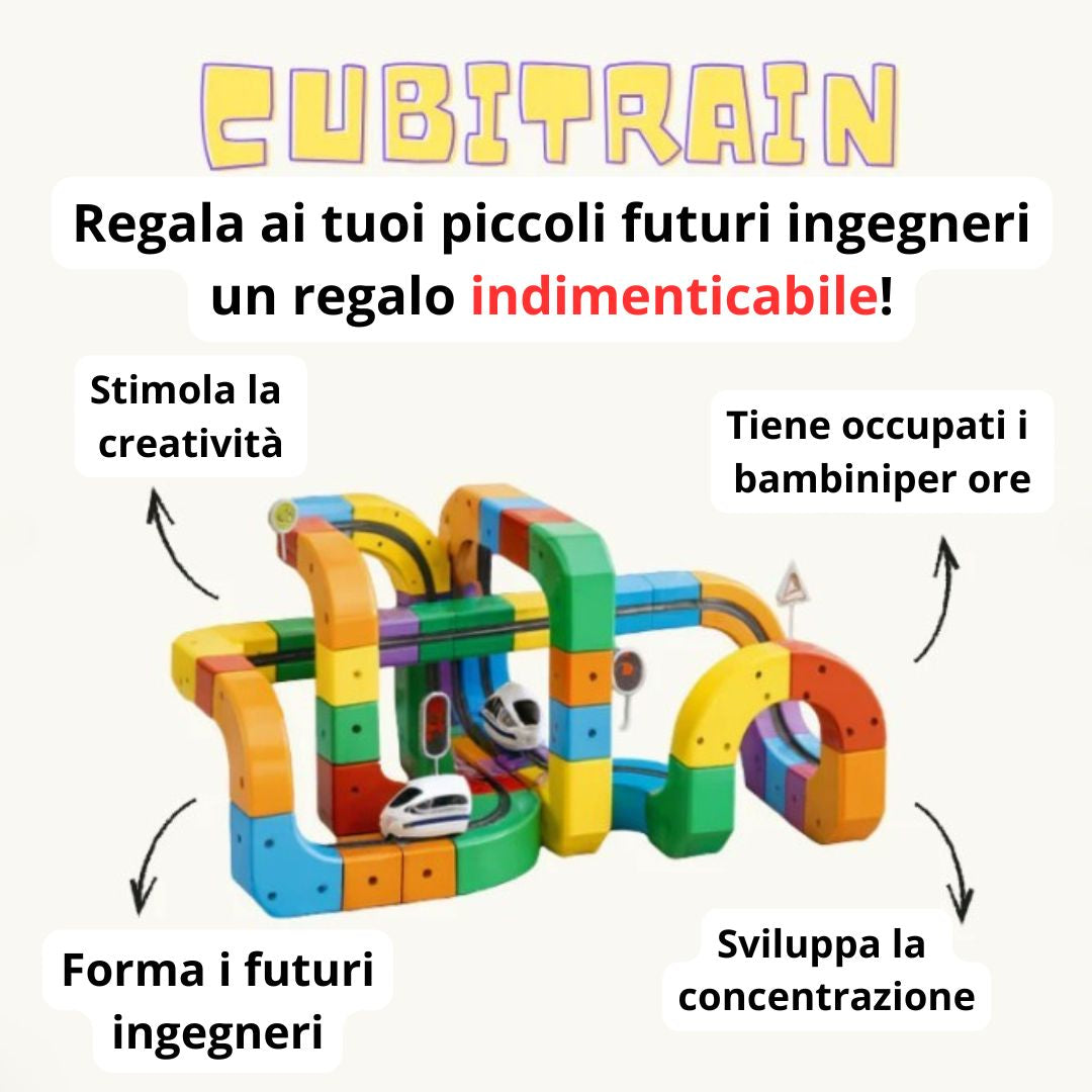 CubiTrain - Il circuito magnetico 3D