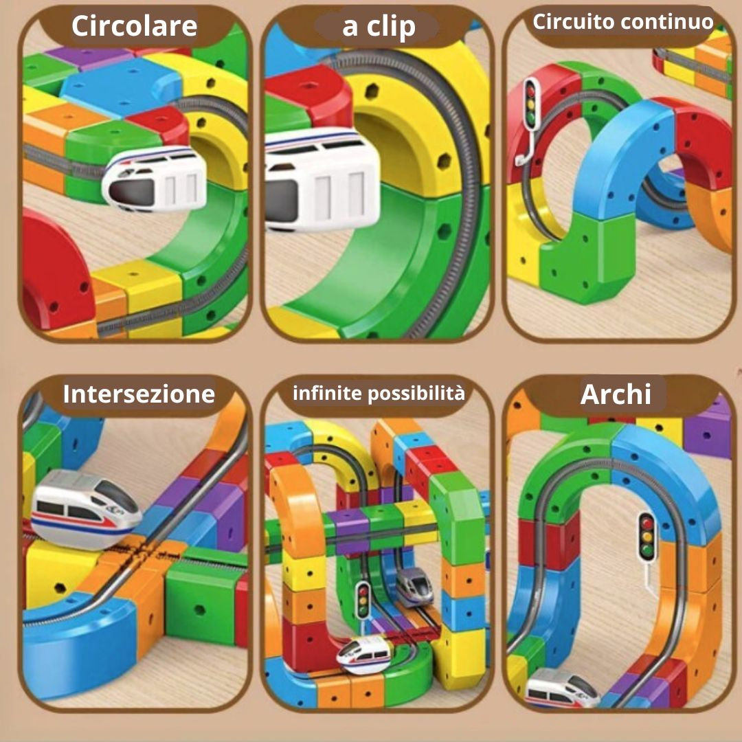 CubiTrain - Il circuito magnetico 3D