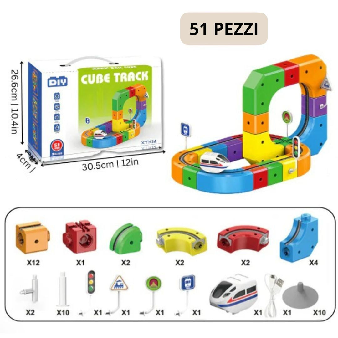 CubiTrain - Il circuito magnetico 3D
