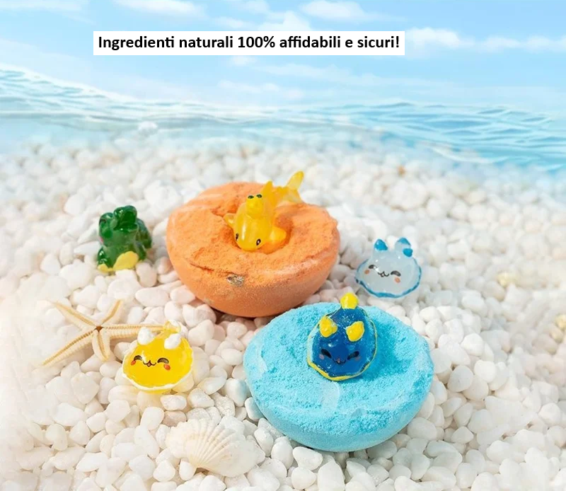 Bombe da doccia a tema oceano per bambini🔱