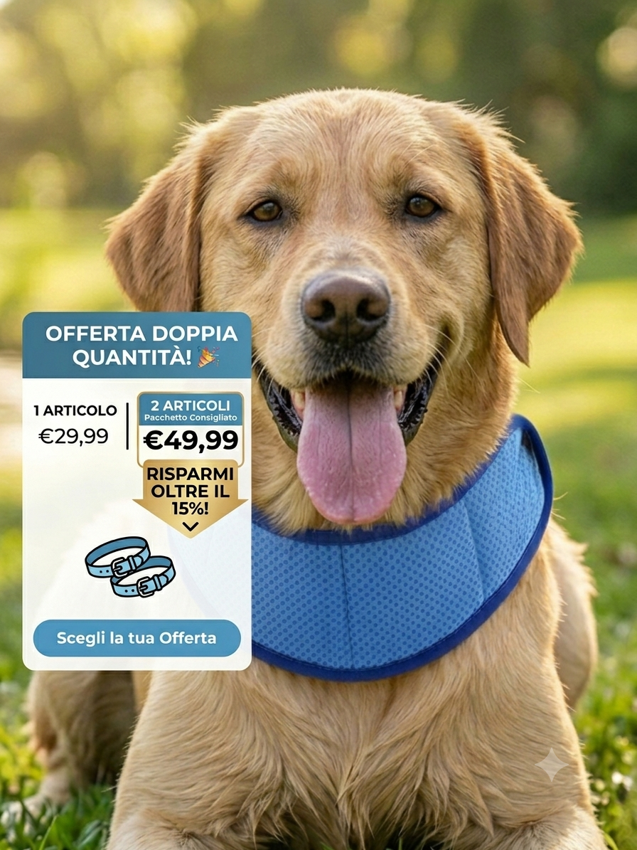 Collare Refrigerante Cani