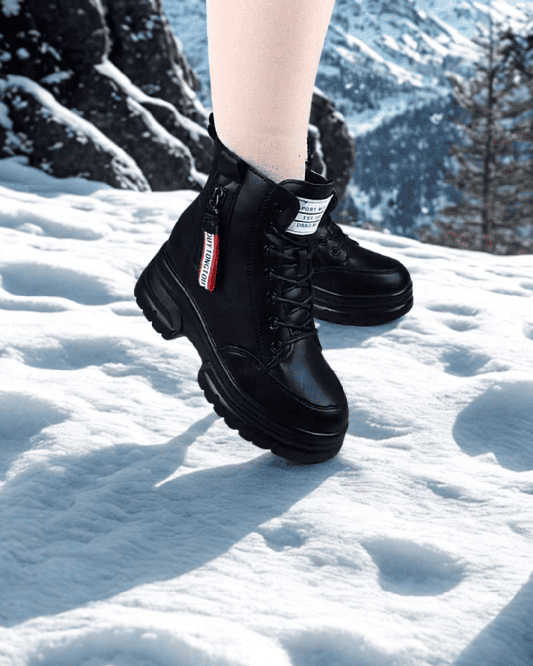 BLACK FRIDAY - Anfibi invernali in pelle