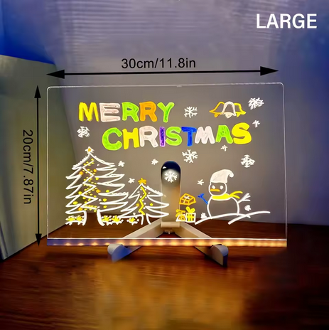 Tavola da disegno con LED magici - Saldi del 50%